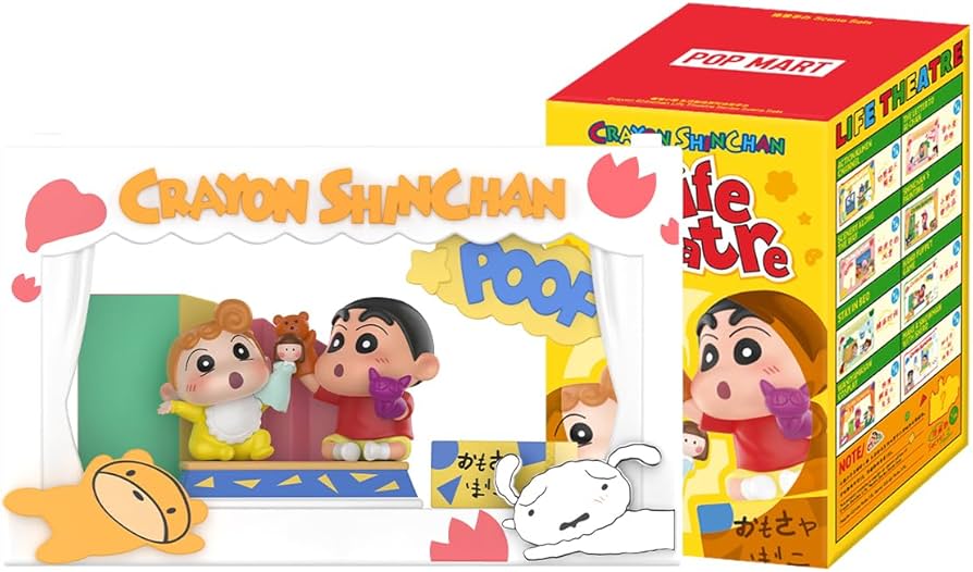 Amazon.co.jp: POP MART クレヨンしんちゃん 人生劇場 シリーズ シーン